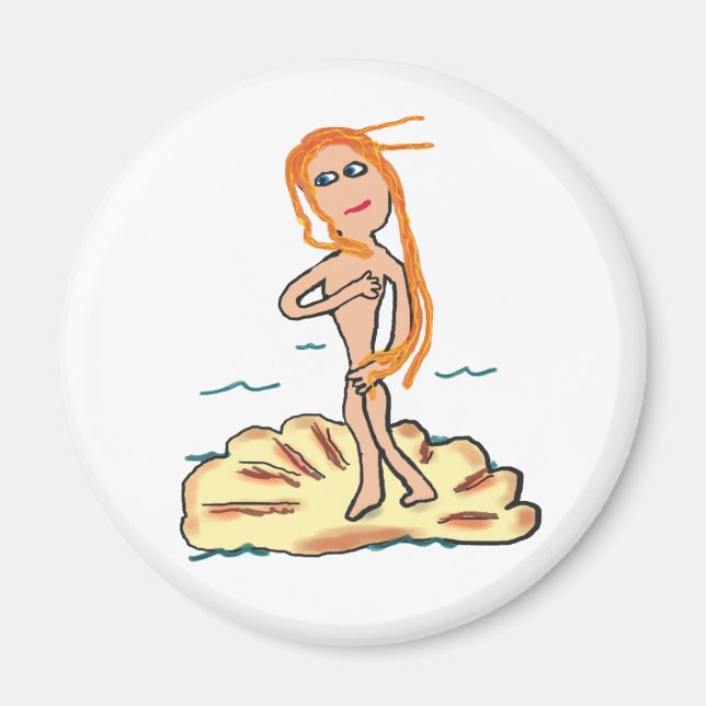 Venus födelse magnet (Framsidan)