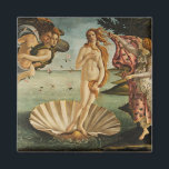 Venus födelse magnet<br><div class="desc">Sandro Botticellis födelse Venus är en 1486 målning av Sandro Botticelli. Botticelli fick i uppdrag att måla arbetet av familjen Medici i Florens. Den skildrar gudinna Venus,  som har kommit ut ur havet som en fullvuxen kvinna och anländer till havs.</div>
