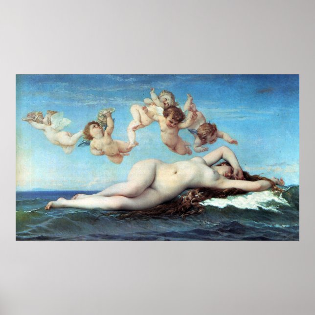 Venus födelse poster (Framsidan)