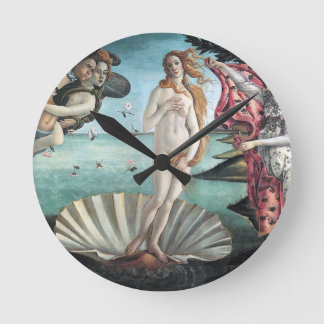 Venus födelse rund klocka