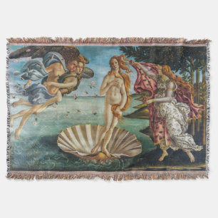 Venus födelse Sandro Botticelli Filt