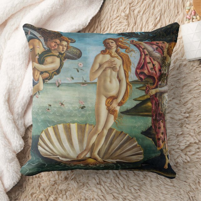 Venus födelse | Sandro Botticelli | Kudde (Filt)