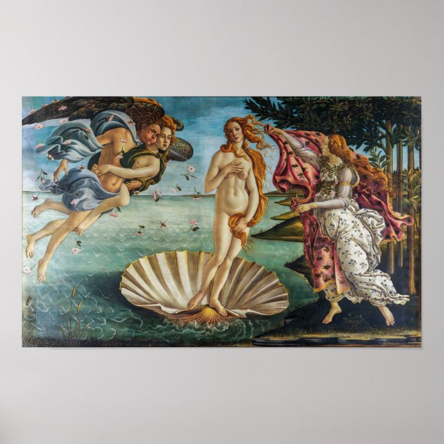 Venus födelse | Sandro Botticelli | Poster (Framsidan)