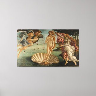 Venus födelse (Triptych) Canvastryck