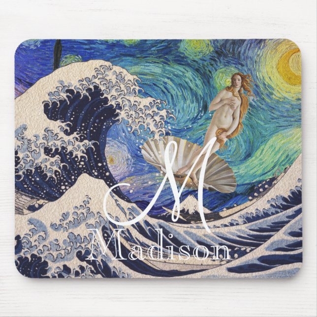 Venus födelse vid den Underbara vågen Musmatta (Framsidan)