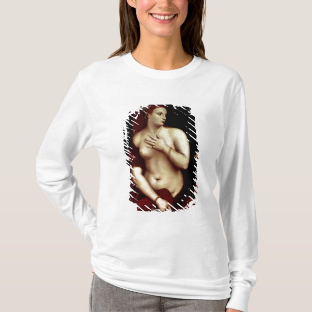 Venus framme av spegeln t shirt (Framsida)