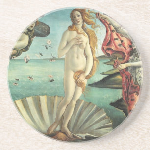 Venus från Botticelli Sandstone Underlägg