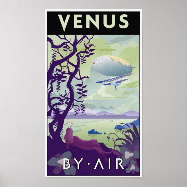 Venus från Luft Poster (Framsidan)