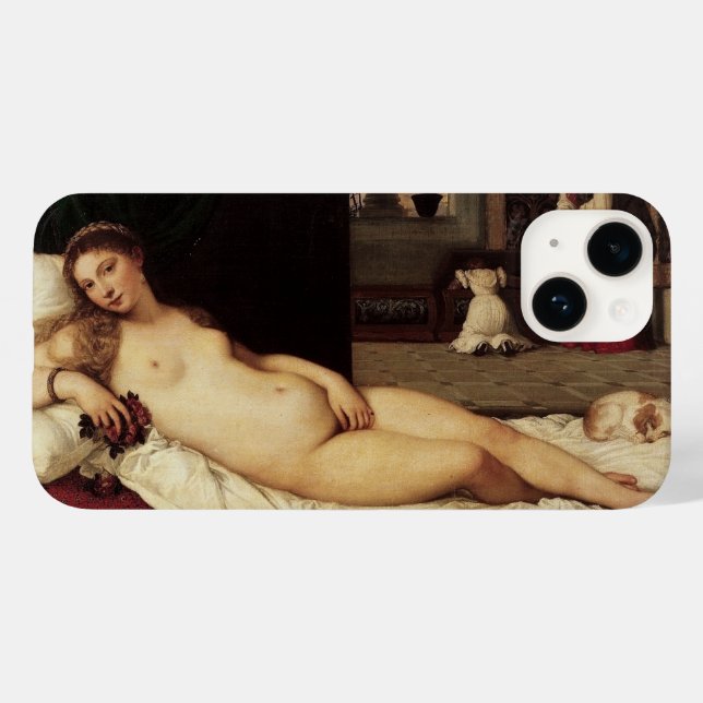 Venus från Urbino Titian 1538 Venedig (Baksida (horisontell))