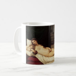 Venus från Urbino Titian 1538 Venedig Kaffemugg