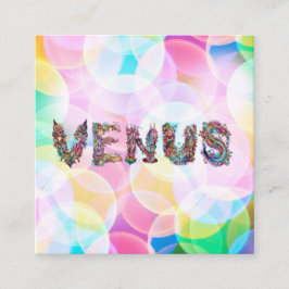Venus Fyrkantigt Visitkort