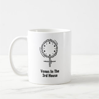Venus i 3:e huset Astrologisk charm Kaffemugg