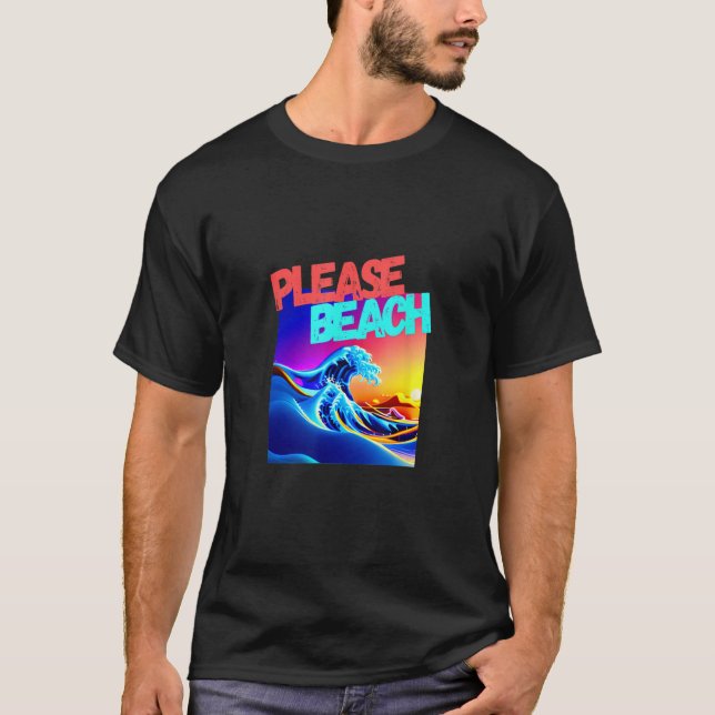 Venus i Beach T Shirt (Framsida)
