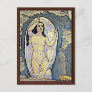 Venus i Grotto av Moser Koloman (bästa kvalitet) Vykort