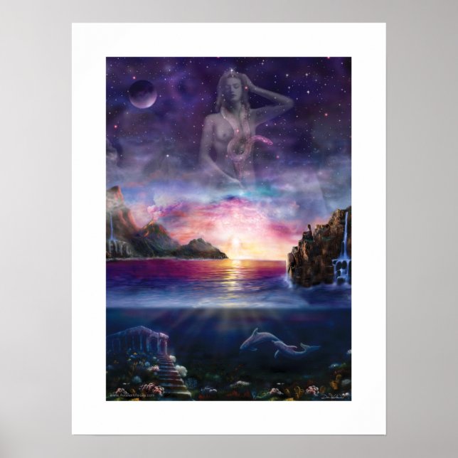 Venus i Scorpio Poster (Framsidan)