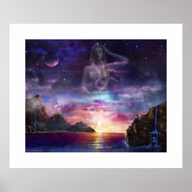 Venus i Scorpio Poster (Framsidan)