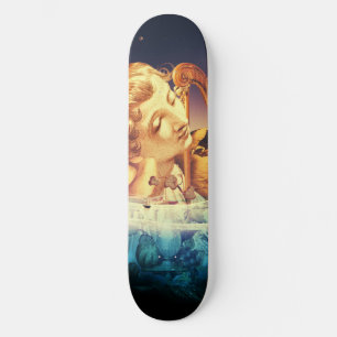Venus i Vatten. Mini Skateboard Bräda 18,5 Cm