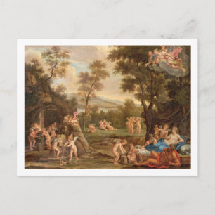Venus i Vulcans Forge, 1700-talet Vykort