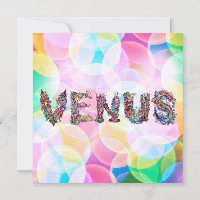 Venus Inbjudningar (Framsida)