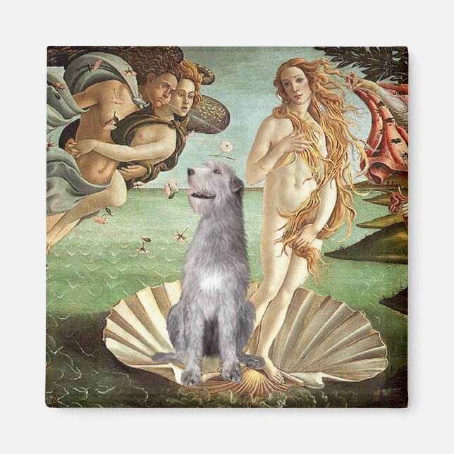 Venus-Irish Wolfhound #6 Magnet (Framsidan)