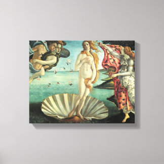 Venus-klassisk konst av Botticelli Canvastryck