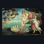 Venus-klassisk konst av Botticelli Poster<br><div class="desc">Venus födelse (italiensk medborgare: Nascita di Venere) är en 1486-målning av Sandro Botticelli. Botticelli fick i uppdrag att måla det arbete som utförts av familjen Medici i Florens, närmare bestämt Lorenzo di Pierfrancesco de'Medici under inflytande av sin kusin Lorenzo de'Medici, nära vän till Botticelli. Den skildrar gudinna Venus, som har...</div>