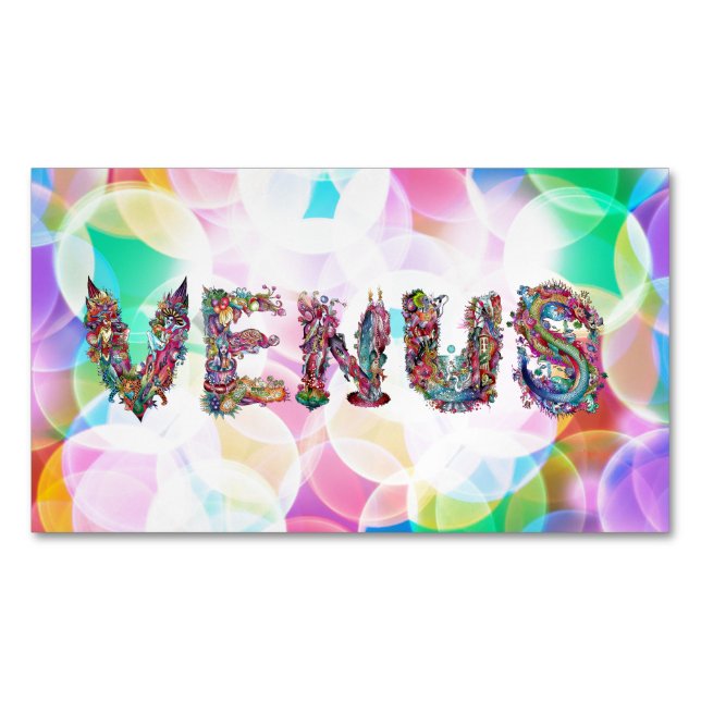 Venus Magnetiska Visitkort (Framsida)