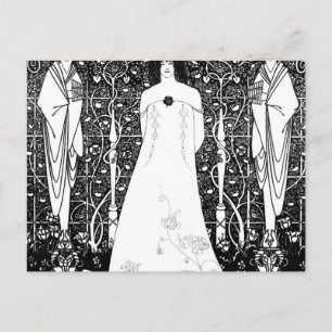 Venus mellan terminalgudar av Aubrey Beardsley Vykort