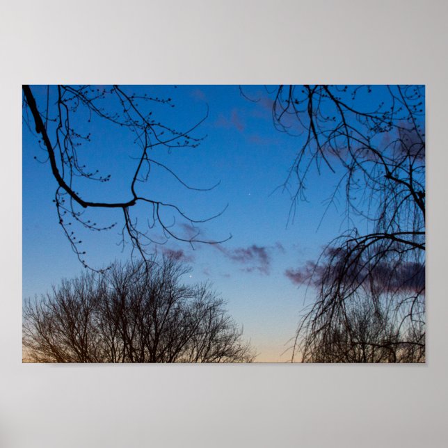 Venus & Mercury in Sunset, Ohio Poster (Framsidan)