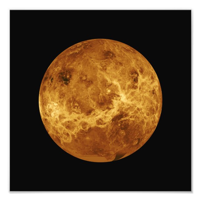 Venus NASA Planet Fototryck (Framsidan)