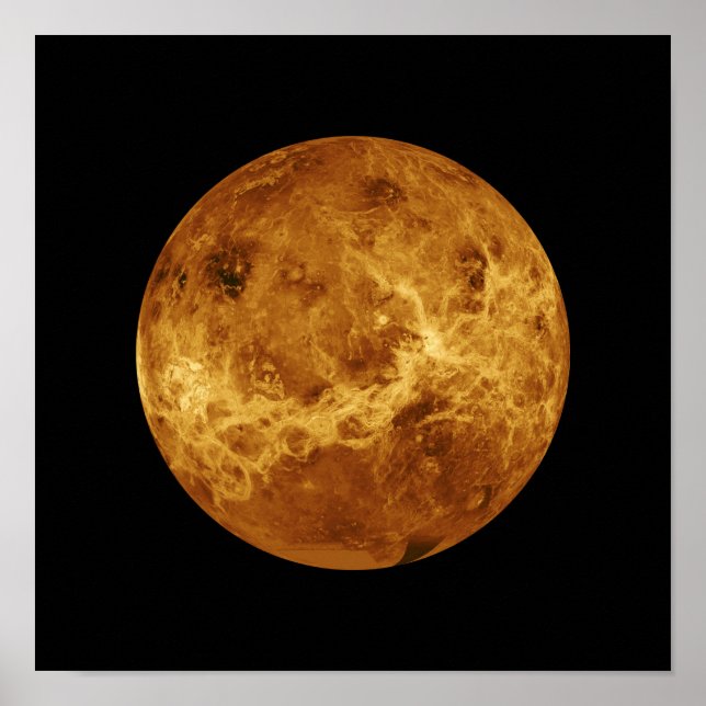 Venus NASA Planet Poster (Framsidan)