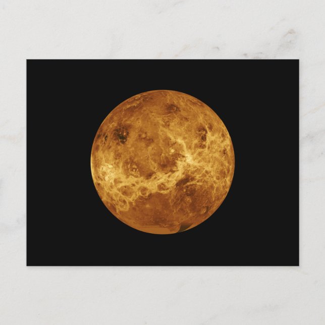 Venus NASA Planet Vykort (Framsida)