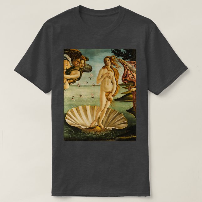 Venus Nascita di Venere, av Sandro Bot T Shirt (Design framsida)