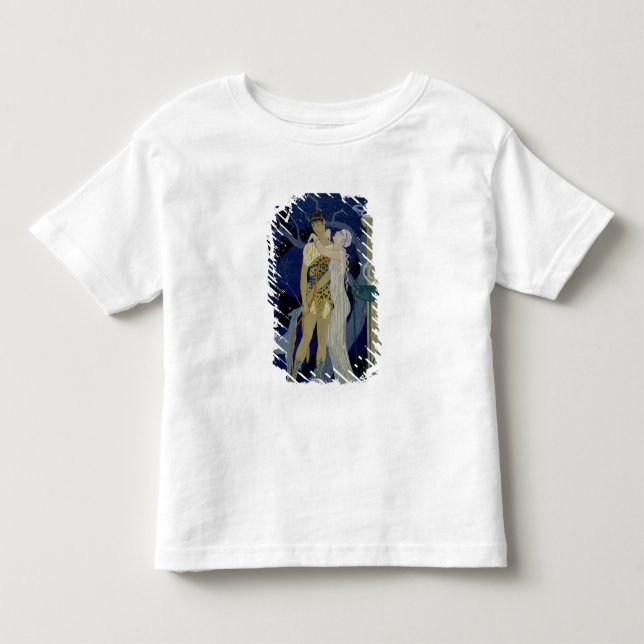 Venus och Adonis (färglithoen) T-shirt (Framsida)