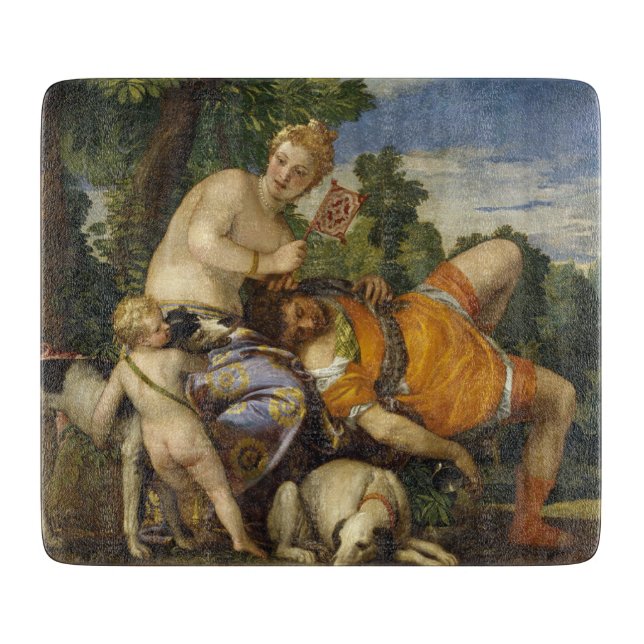 Venus och Adonis (från Paolo Veronese) (Framsidan)