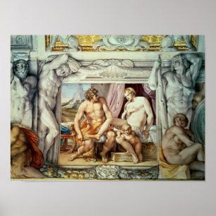 Venus och Anchises Poster