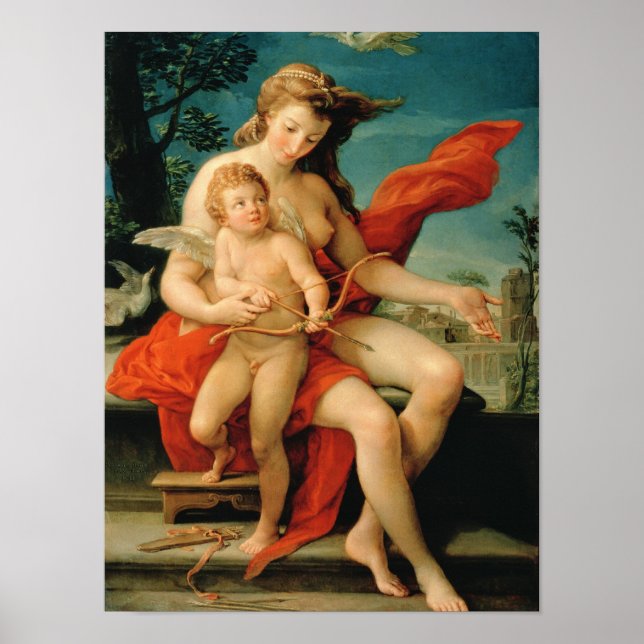 Venus och Cupid, 1785 Poster (Framsidan)