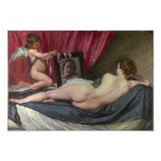 Venus och Cupid | Diego Velázquez | Fototryck