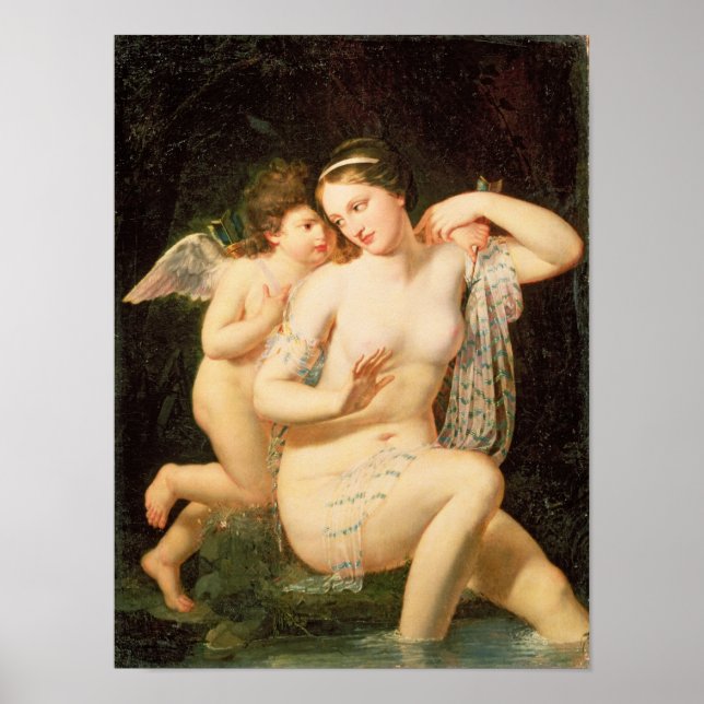 Venus och Cupid Poster (Framsidan)