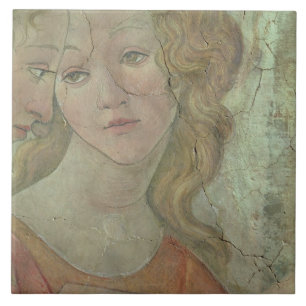 Venus och den tre gracernan som erbjuder gåvor kakelplatta