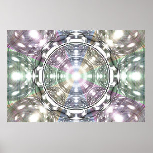 Venus och Earth Orbit Per Martineau Poster