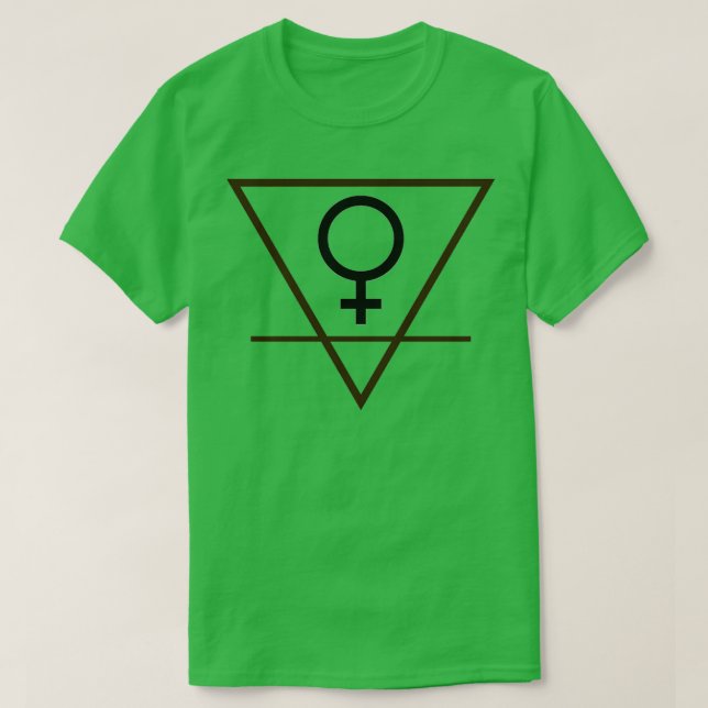Venus och Jord T Shirt (Design framsida)
