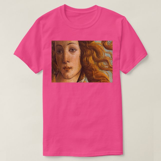 Venus of Botticelli 2 T Shirt (Design framsida)