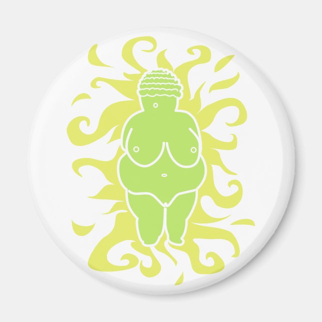 Venus of Willendorf Magnet (Framsidan)