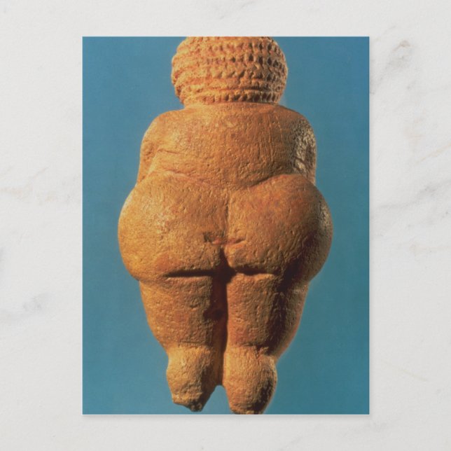 Venus of Willendorf Vykort (Framsida)