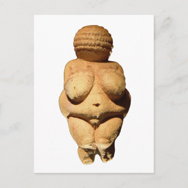 Venus of Willendorf Vykort (Framsida)