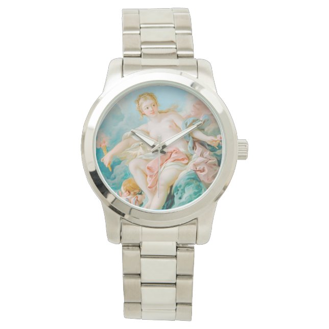 Venus på Vågar av François Boucher Armbandsur (Framsida)