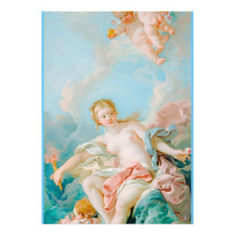 Venus på Vågar av François Boucher Fototryck