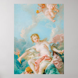 Venus på Vågar av François Boucher Poster