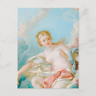 Venus på vågorna av François Boucher Vykort